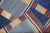 One of a kind, mid 20th century scandinavian scatter size geometric rug. Professionally Washed & personally vetted. Ready...