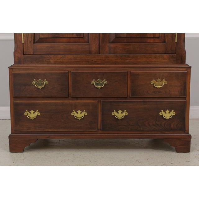 Custom Made Solid Tiger Maple Bedroom Armoire Chifferobe Chairish