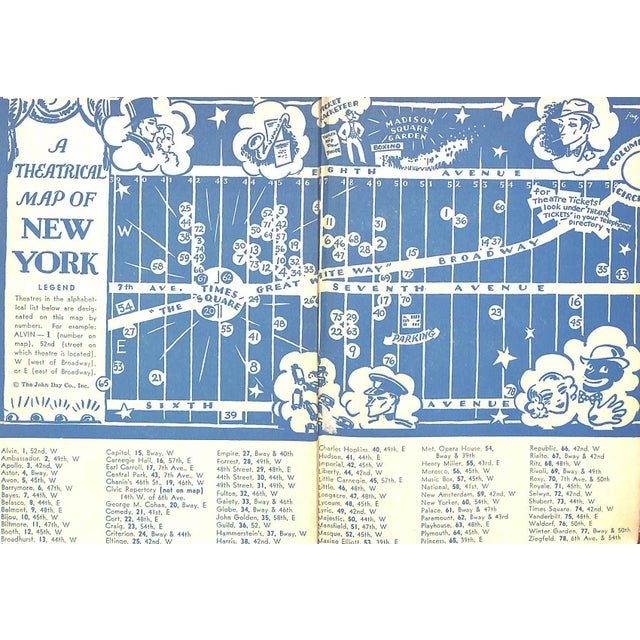 Paper "All About New York an Intimate Guide" 1931 James, Rian For Sale - Image 7 of 10