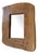 Brutalist Organic Wooden Mirror, 1960s For Sale