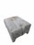 Late 20th Century Vintage Rustic Modern Cowhide Ottoman Newly Reupholstered in Cowhide For Sale - Image 5 of 9