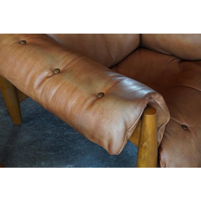 Sheriff Lounge Chairs by Sergio Rodrigues for Isa Bergamo, Italy, 1970s, Set of 2 For Sale - Image 6 of 10