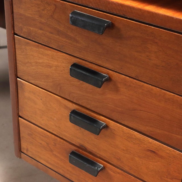 Mid-Century Mahohgany Desk, 1960s For Sale - Image 6 of 12