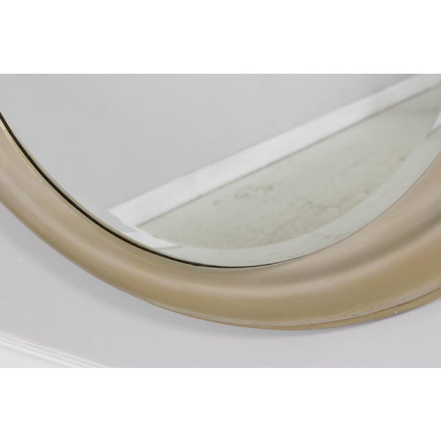 2010s Friedman Brothers #7093 Notting Hill Silver and Gold Mirror For Sale - Image 5 of 12