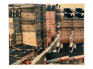 1980s "22nd Street Chelsea" Cityscape Photo by Muriel Merl