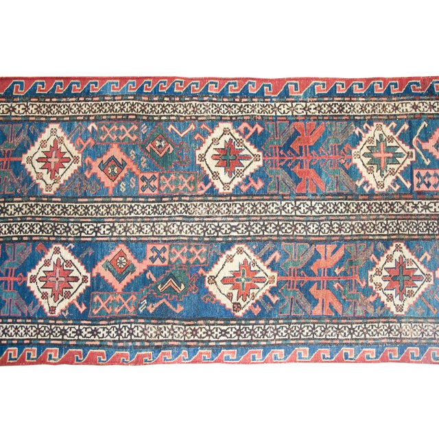 Early 20th Century Persian Soumak Runner For Sale - Image 11 of 15