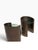 Brown Pair of J. Robert Scott Modernist Macassar Side Tables For Sale - Image 8 of 8