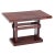 Wood 1940s French Rectilinear Burl Wood Table For Sale - Image 7 of 7