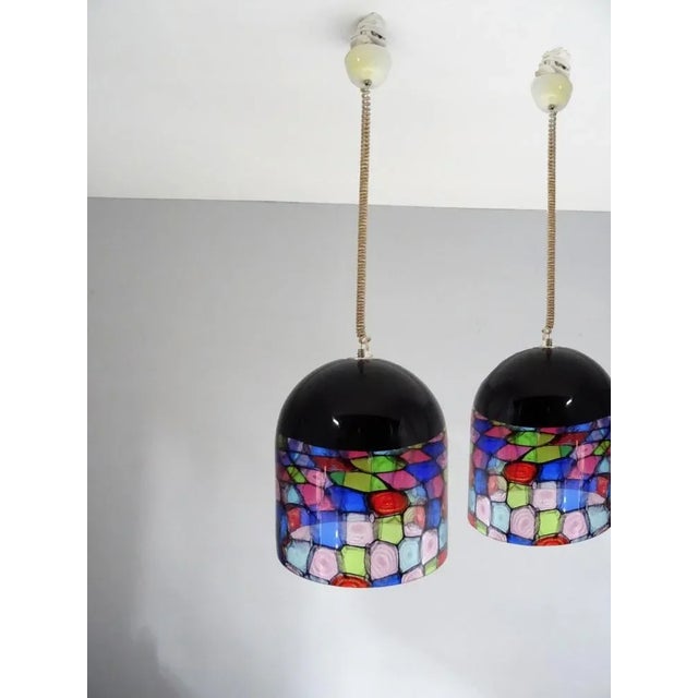 Murano Glass Lamp by Noti Massari for Leucos For Sale - Image 11 of 14