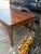 Large Antique French Provincial Louis XV–Style Oak Drawer-Leaf Dining Table 106 L For Sale In West Palm - Image 6 of 8
