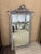 Silver Large 19th Century Antique French Carved Wood and Gesso Silvered Mirror For Sale - Image 8 of 8