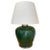 1980s Italian Table Lamp 35" H With Antique Glazed Amphora Base For Sale - Image 13 of 13