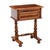 Antique Bedside Table in Beech and Walnut For Sale - Image 10 of 10