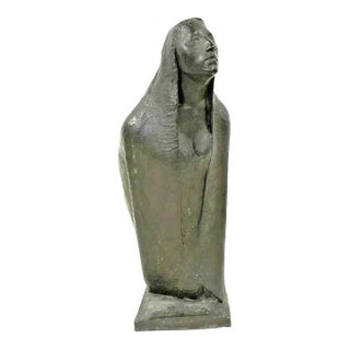 1960s Akira Kurosawa Signed & Dated Bronze Sculpture. For Sale