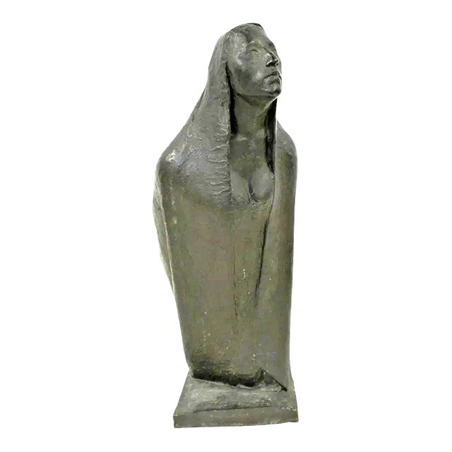 1960s Akira Kurosawa Signed & Dated Bronze Sculpture. For Sale