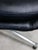 Vintage Italian Black Leatherette and Chrome Swivel Chair, 1970s For Sale - Image 13 of 18
