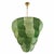 Luxury Multi Green Petals Murano Glass Chandelier – Contemporary Simoeng Design For Sale - Image 6 of 10