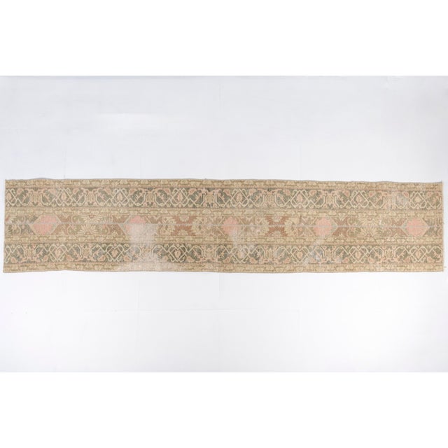 Oushak Anatolian Vintage Runner Rug For Sale - Image 10 of 10