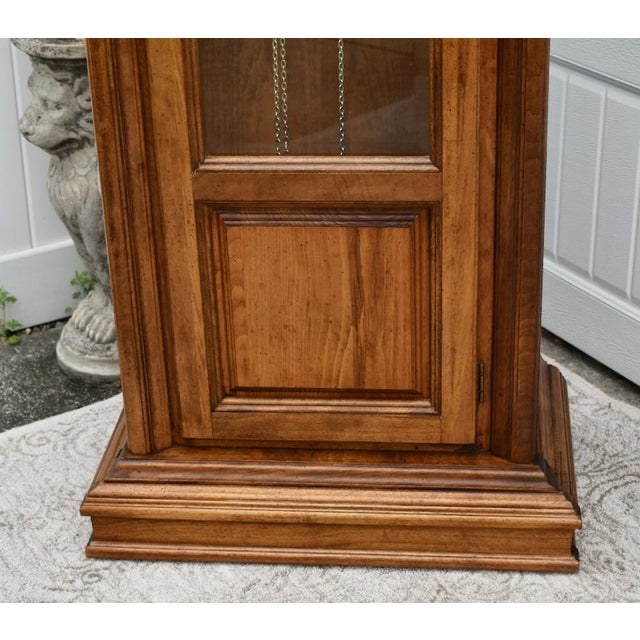Vintage Piper/Montogemery Ward Traditional Style Grandfathers Clock For Sale - Image 11 of 12
