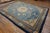 Fascinating Cornflower Background Color With Floral-Medallion Pattern Antique Chinese Peking Rug For Sale - Image 4 of 10