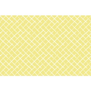 Bahama Court Lemon Grove Yellow Fabric Sample For Sale