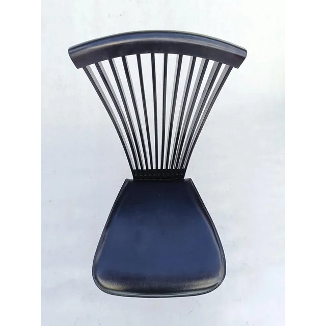 Italian Modern Dining Chairs attributed to Pietro Costantini, 1980s, Set of 4 For Sale - Image 3 of 13