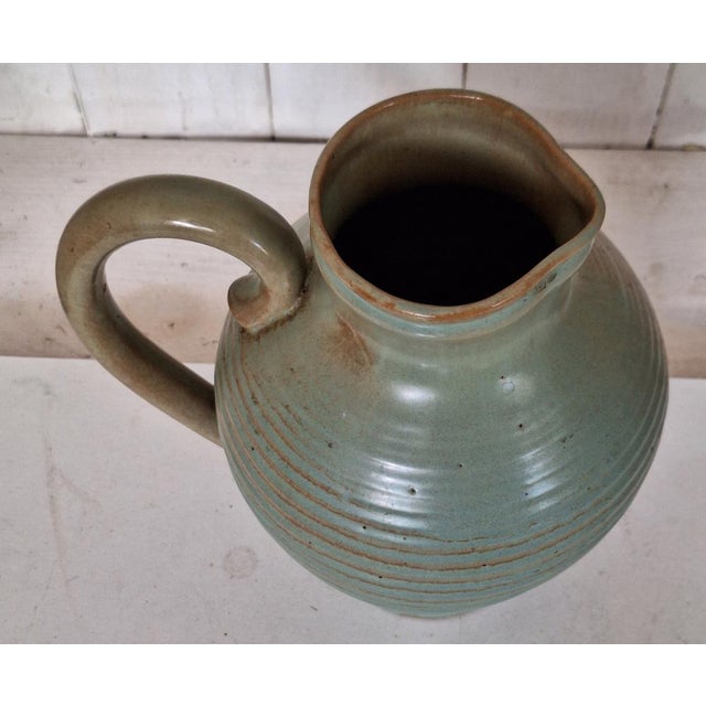 Mid-Century Modern Vintage German Ceramic Jug, 1960s For Sale - Image 3 of 5