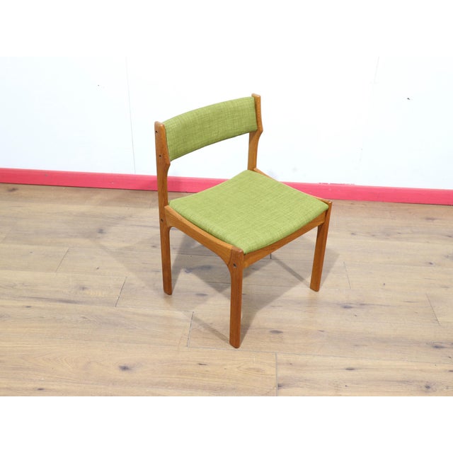 Mid Century Modern Vintage Teak Danish Dining Chairs X 6 For Sale - Image 15 of 15