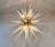 Italian 51-Tip Murano Glass Sputnik Chandelier, Clear Transparent For Sale - Image 12 of 12