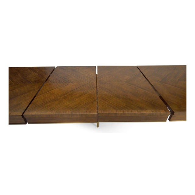 Mid Century Modern Style Extending Dining Table For Sale - Image 9 of 12