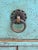 Distressed Turquoise One Drawer Small End Table Nightstand Cabinet For Sale - Image 10 of 12