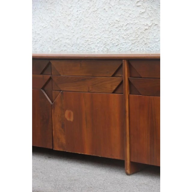 Mid-Century Walnut Sideboard by Ammanati & Vitelli for Catalano, 1960s For Sale - Image 4 of 17