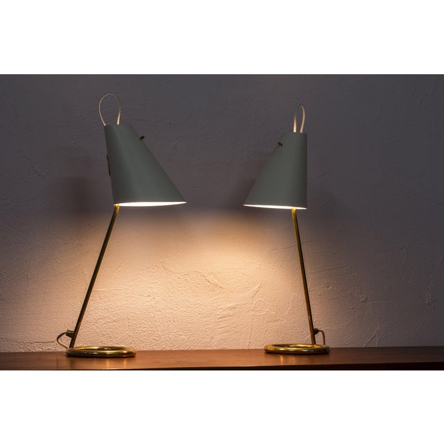 B90 Table Lamps by Hans-Agne Jakobsson for Hans-Agne Jakobsson AB, Set of 2 For Sale - Image 10 of 11