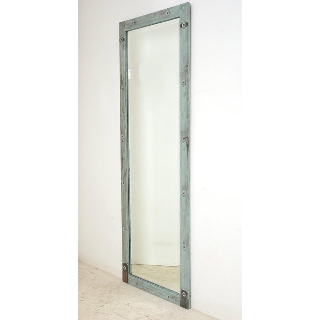 Traditional Handcrafted Copper Art Dressing Mirror For Sale - Image 3 of 8