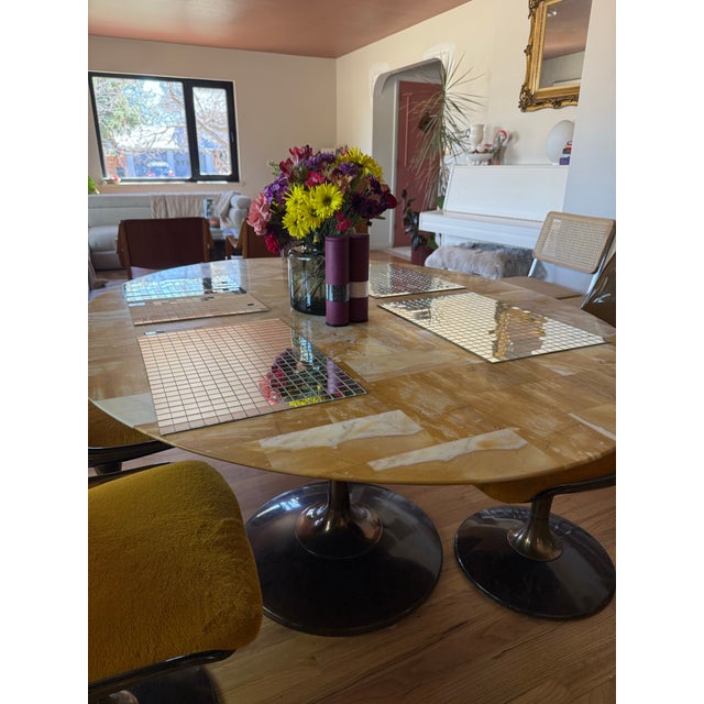 MCM Set of Four Mosaic Mirrored Placemats by Tomorrow Designs, with original packaging. Each measure 11 1/2" x 17 1/2"....