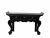 This magnificent antique black lacquer altar table was handcrafted with traditional joinery techniques in mid 19th century...