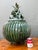 Vintage Hilario Alejo Madrigal Glazed Terracotta Pineapple Jar For Sale - Image 10 of 12