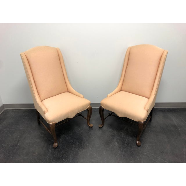 Ethan Allen Traditional Classics Queen Anne Parsons Chairs Pair