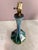 1960s Vintage Drip Glaze Ceramic Pottery Onion Shape Table Lamp For Sale - Image 5 of 7