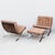 Barcelona Lounge Chairs & Ottoman by Mies Van Der Rohe - 3 Pieces For Sale - Image 11 of 12