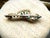 Late 19th Century Antique Etruscan Revival 10k Gold Openwork Brooch Pin, Turquoise Stones For Sale - Image 5 of 12