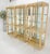 3 Blond Wood Glass Door Curio Cases Display Vitrine Cabinet Glass Shelves MINT! For Sale - Image 11 of 14