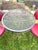 1960s Syd Leach Wrought Iron Bistro Set With Pink Vinyl Chairs For Sale - Image 11 of 14