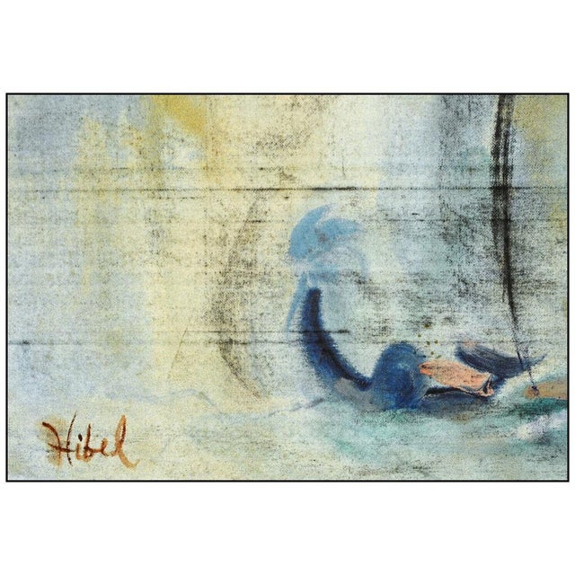 Impressionist Mid 20th Century My Two Daughters, Edna Hibel For Sale - Image 3 of 4