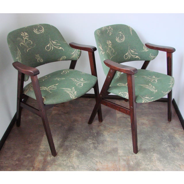 Brown Scandinavian Armchairs from Johanson Design, 1970s, Set of 2 For Sale - Image 8 of 12