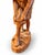 1960s African Makonde Hand-Carved Wood Sculptures | Male and Female Agricultural Workers | Matched Pair For Sale - Image 18 of 18