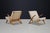 Sculptural Oak Lounge Chairs, Europe, 1960s, Set of 2 For Sale - Image 10 of 14