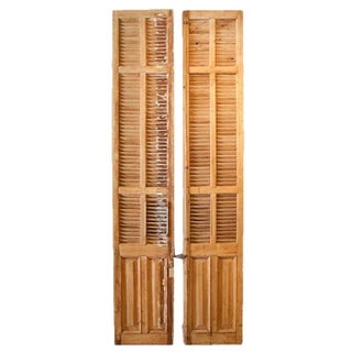 Monumental 19th Century French Shutters For Sale