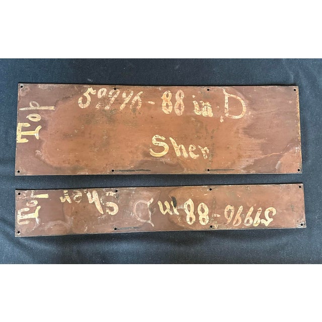 Antique Architectural Salvage Still Life Roses and Flowers Hand-Painted on Metal Panels For Sale - Image 9 of 9