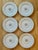 American 1949-1970 Syracuse China “Governor Clinton” Bread and Butter Plates - A Set of 6 For Sale - Image 3 of 8